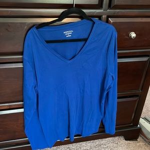 Merona Royal Blue Top. 2x.